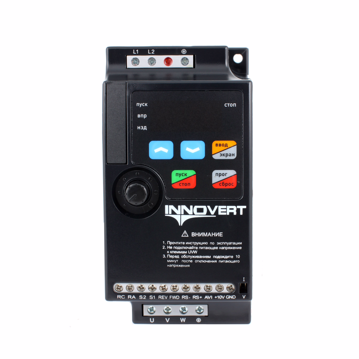 Преобразователь частоты INNOVERT ISD mini plus ISD251M21E, 0,25кВт, 220В, 1.5 А