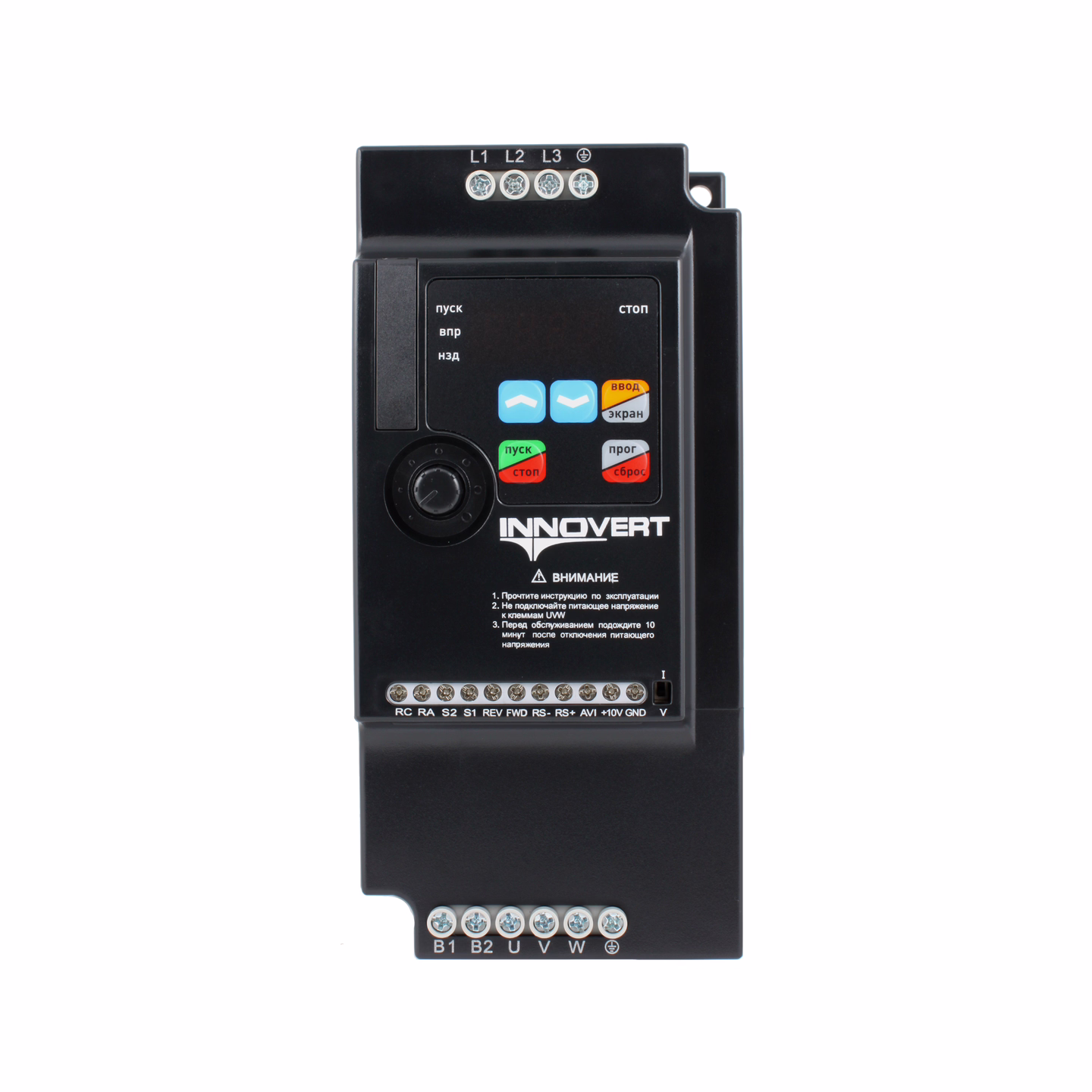Преобразователь частоты INNOVERT VENT IVD402B43E, 4,0кВт, 380В, 8,6А