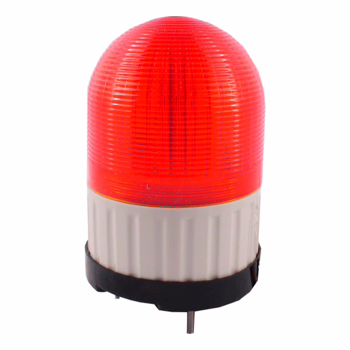 Проблесковый маячок INNOCONT SL100B-220-R, красный, 220В