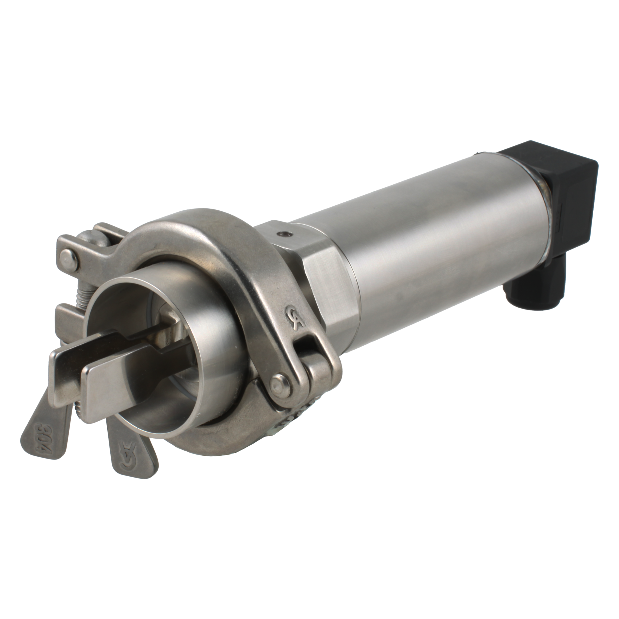 Вибрационный датчик уровня жидкостей INNOLEVEL, -40 +150°С, Pmax=40 bar, 12 - 55 VDC, IP65, соединение - Clamp DN40, удлинение 40 мм, нерж. сталь 316L, электрополировка зондов