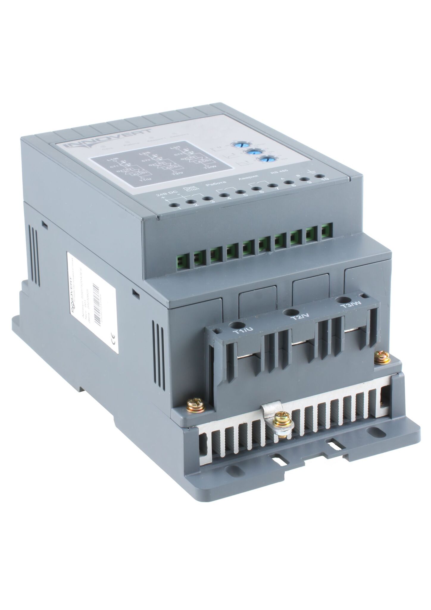 Устройство плавного пуска INNOVERT SSD113A43E, 11кВт, 380В, 22А