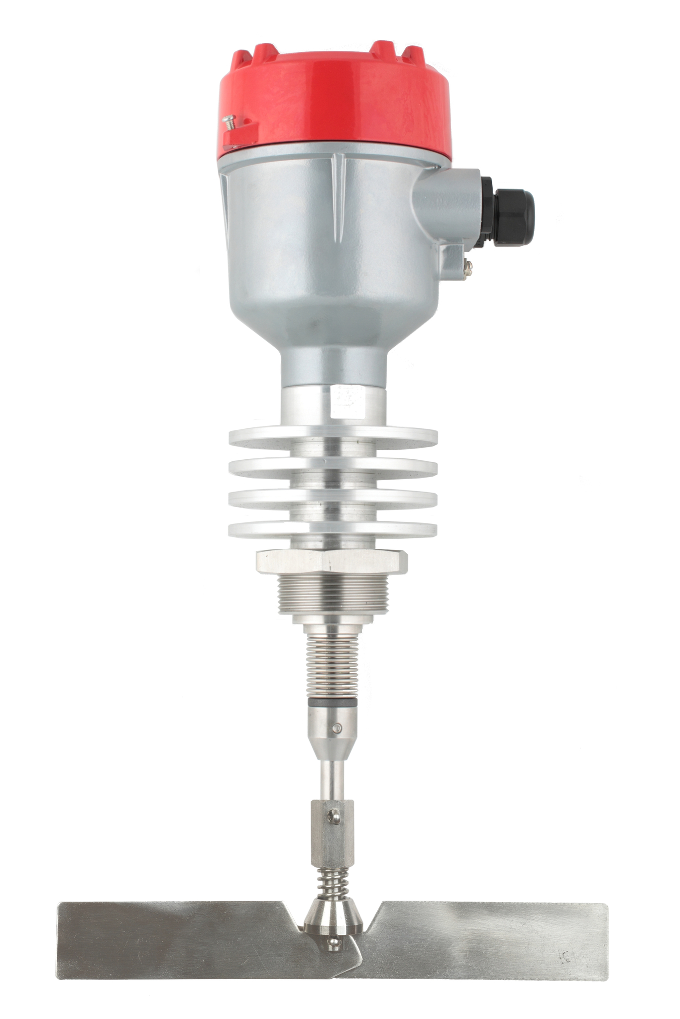 Механический ротационный датчик уровня сыпучих материалов INNOLEVEL в алюм. корпусе, взрывозащ. ТР ТС 012/2011, -40 +250 С, Рmax=0.8 bar, 24 VDC, IP66, лопасть складная двусторонняя