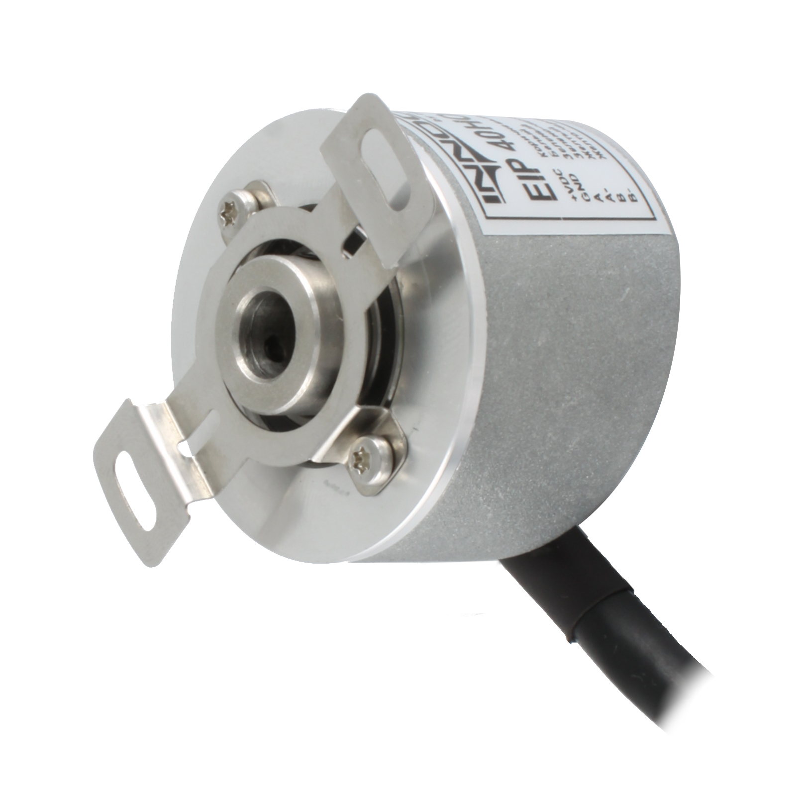 Инкрементальный программируемый энкодер INNOCONT D=40мм, полый вал 6мм,5…30VDC, выход TTL/HTL с инверсией, IP 54