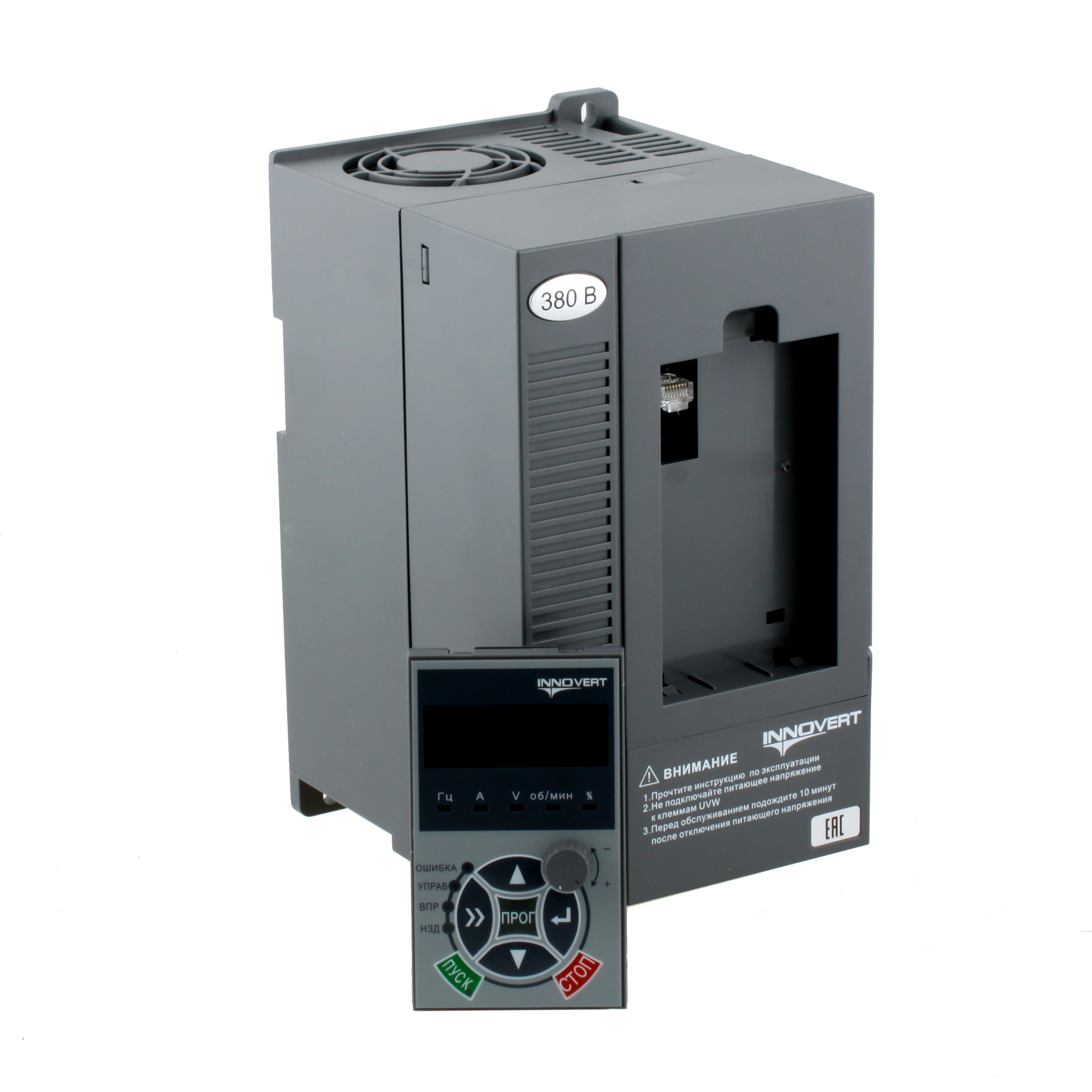 Преобразователь частоты INNOVERT PUMP IHD402P43T, 4,0кВт, 380В, 9А