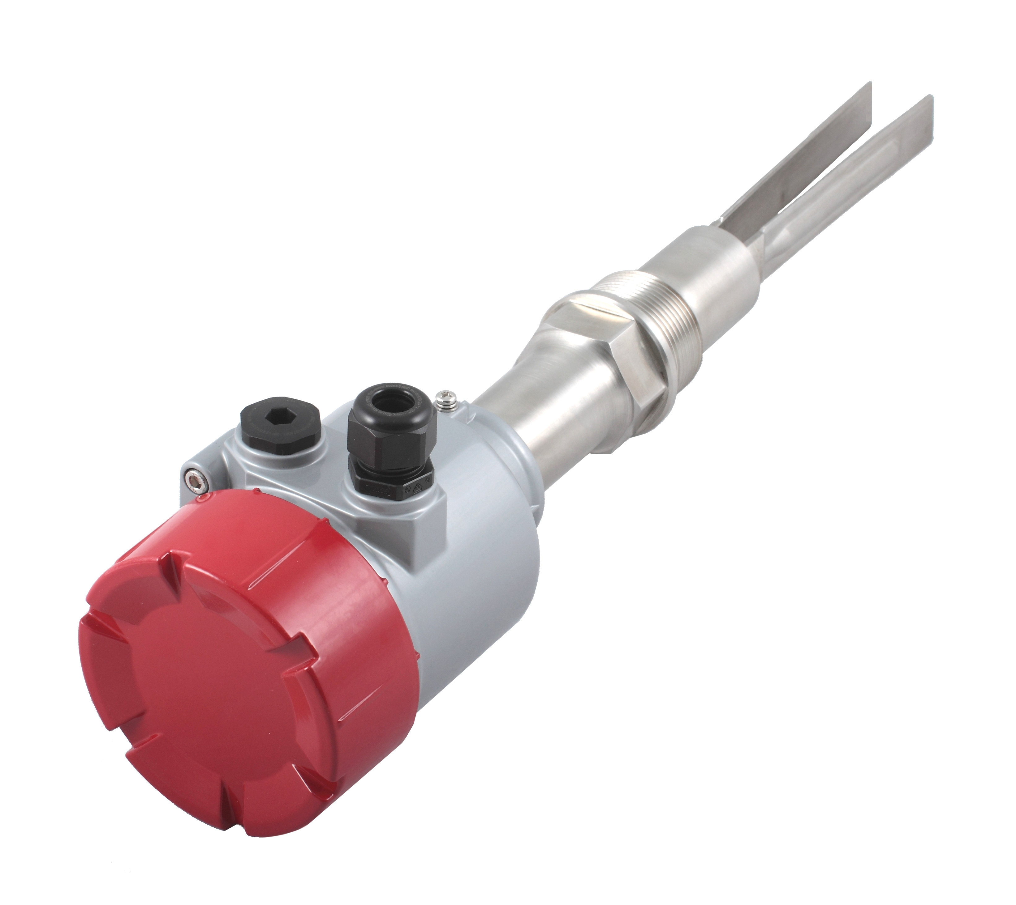 Вибрационный датчик уровня сыпучих материалов INNOLEVEL в алюм. корпусе, -40 +250 С, Pmax=10 bar, 22-265 VAC - 20-46 VDC, IP 67, чувств. от 10 г/л, соединение- резьба G 1 1/2"