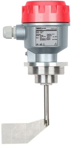 Механический ротационный датчик уровня сыпучих материалов INNOLEVEL в алюм. корпусе, взрывозащ. ТР ТС 012/2011, -40 +80 С, Рmax=0.8 bar, 24 VAC, IP66, лопасть 40х98 мм, нерж. сталь