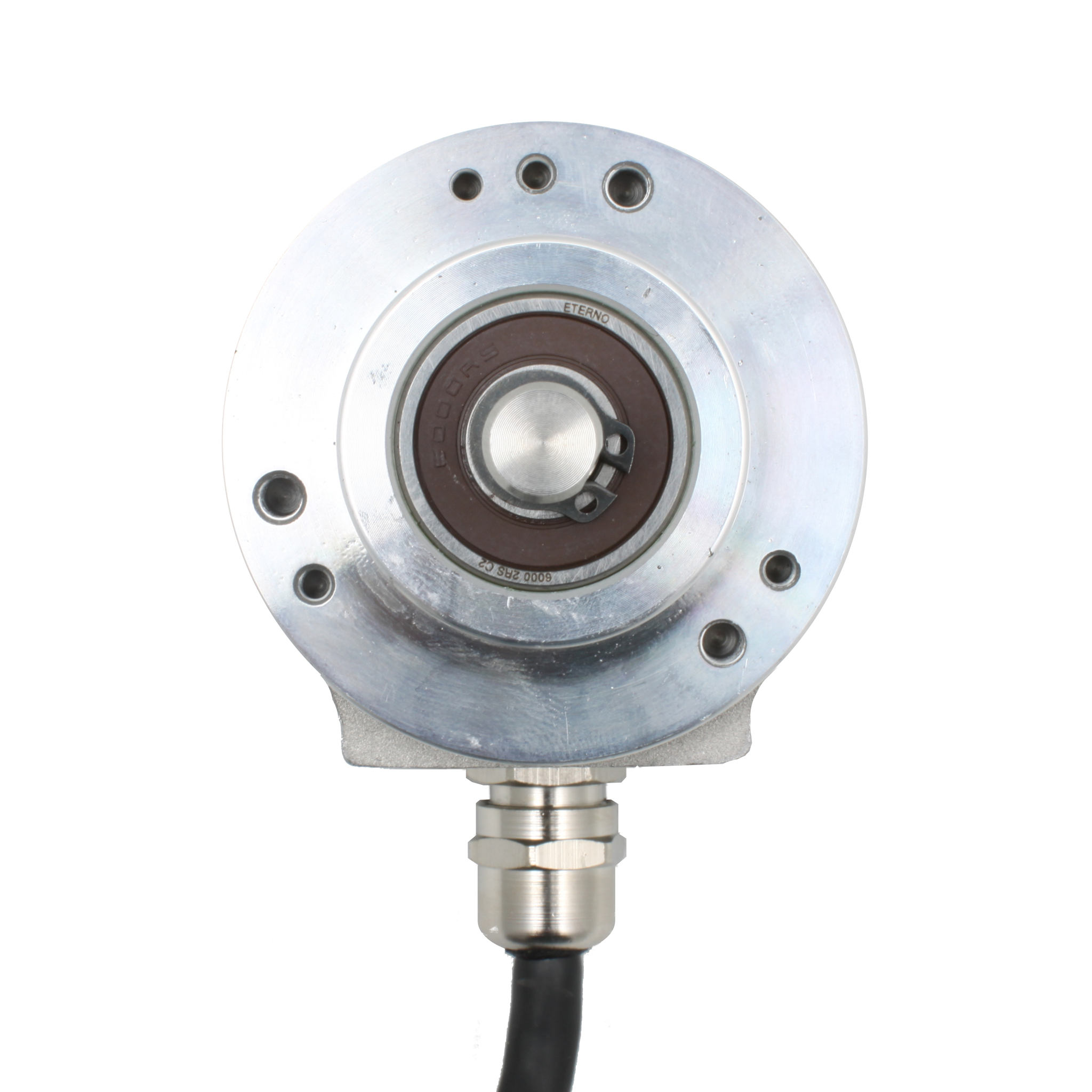 Инкрементальный программируемый энкодер INNOCONT D=58мм, выступающий вал 8мм, 5…30VDC, выход TTL/HTL с инверсией, IP 65