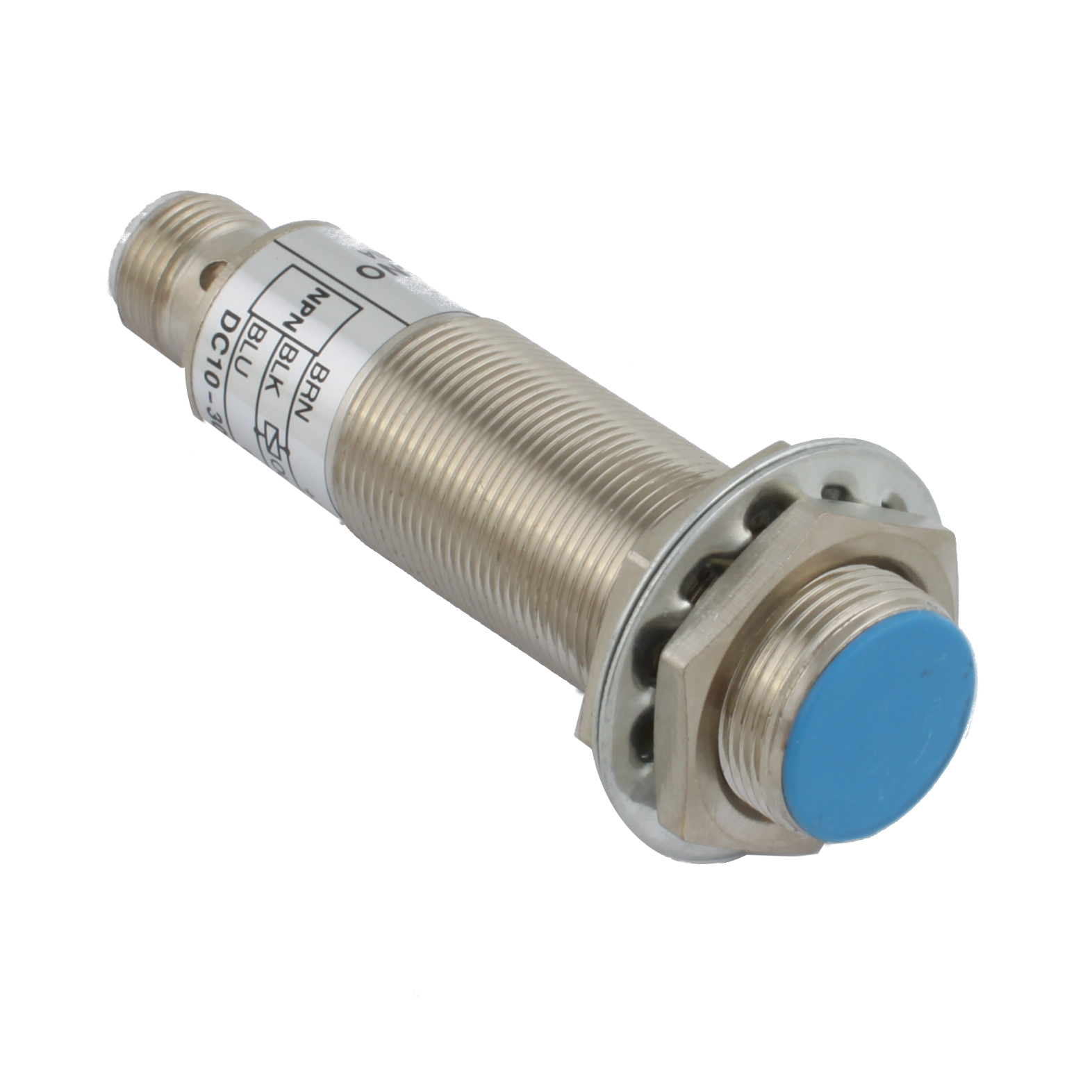 Индуктивный датчик INNOCONT, M18x1, L=73 мм, экранированный, зона срабатывания 5 мм, -25 +60 С, 12…24 VDC, IP67, выход: NPN NO, макс. ток 200 мА, разъем M12 SLI-18N5C