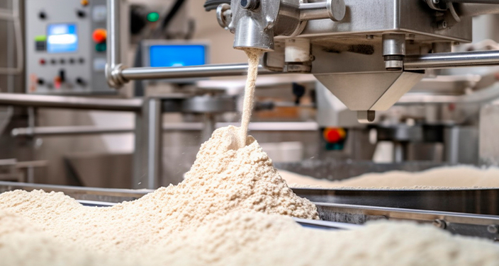 Применение датчика INNOLEVEL серии N-Ex в мукомольном производстве