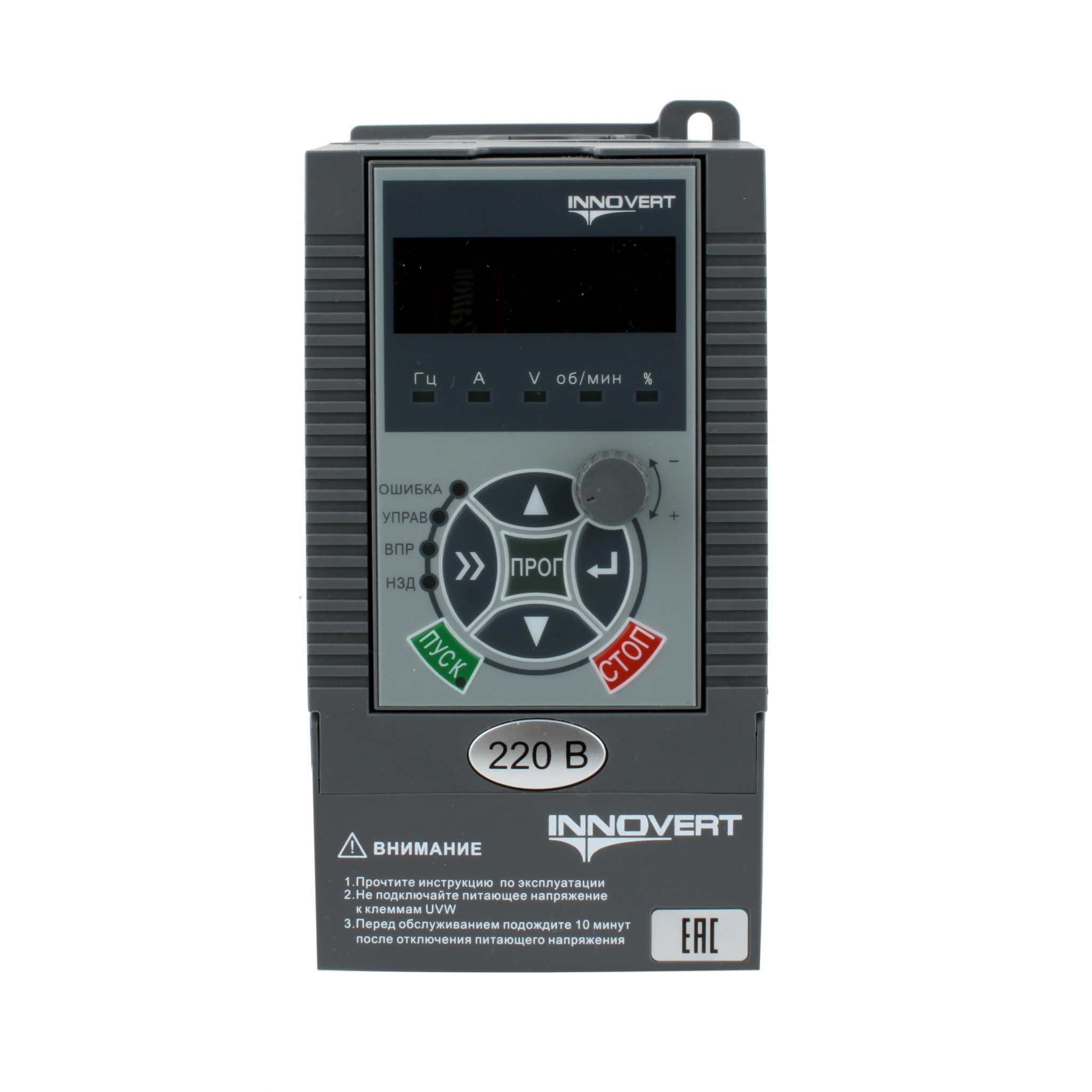 Преобразователь частоты векторный INNOVERT ITD112U21B2, 1,1кВт, 220В, 6А