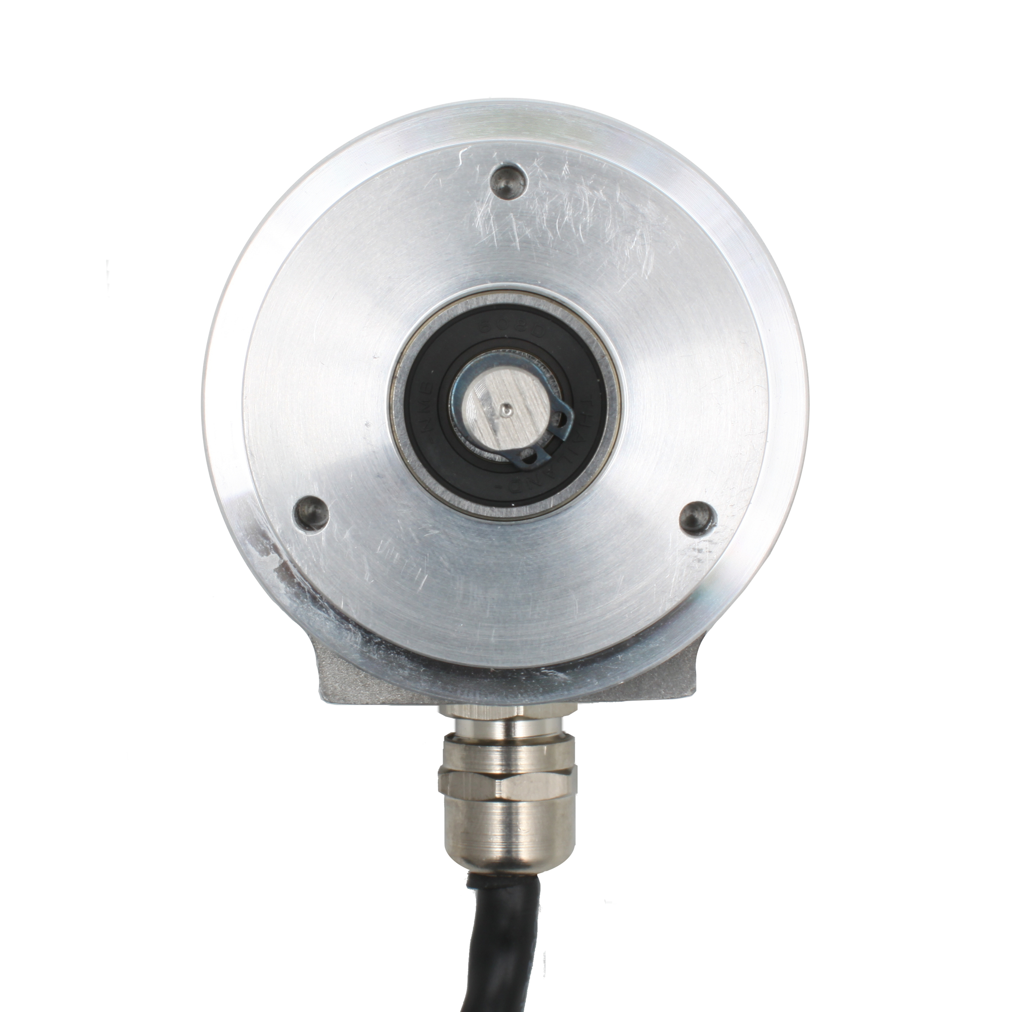 Инкрементальный программируемый энкодер INNOCONT D=58мм, выступающий вал 8мм, сервофланец, 5…30VDC, выход TTL/HT, IP 65