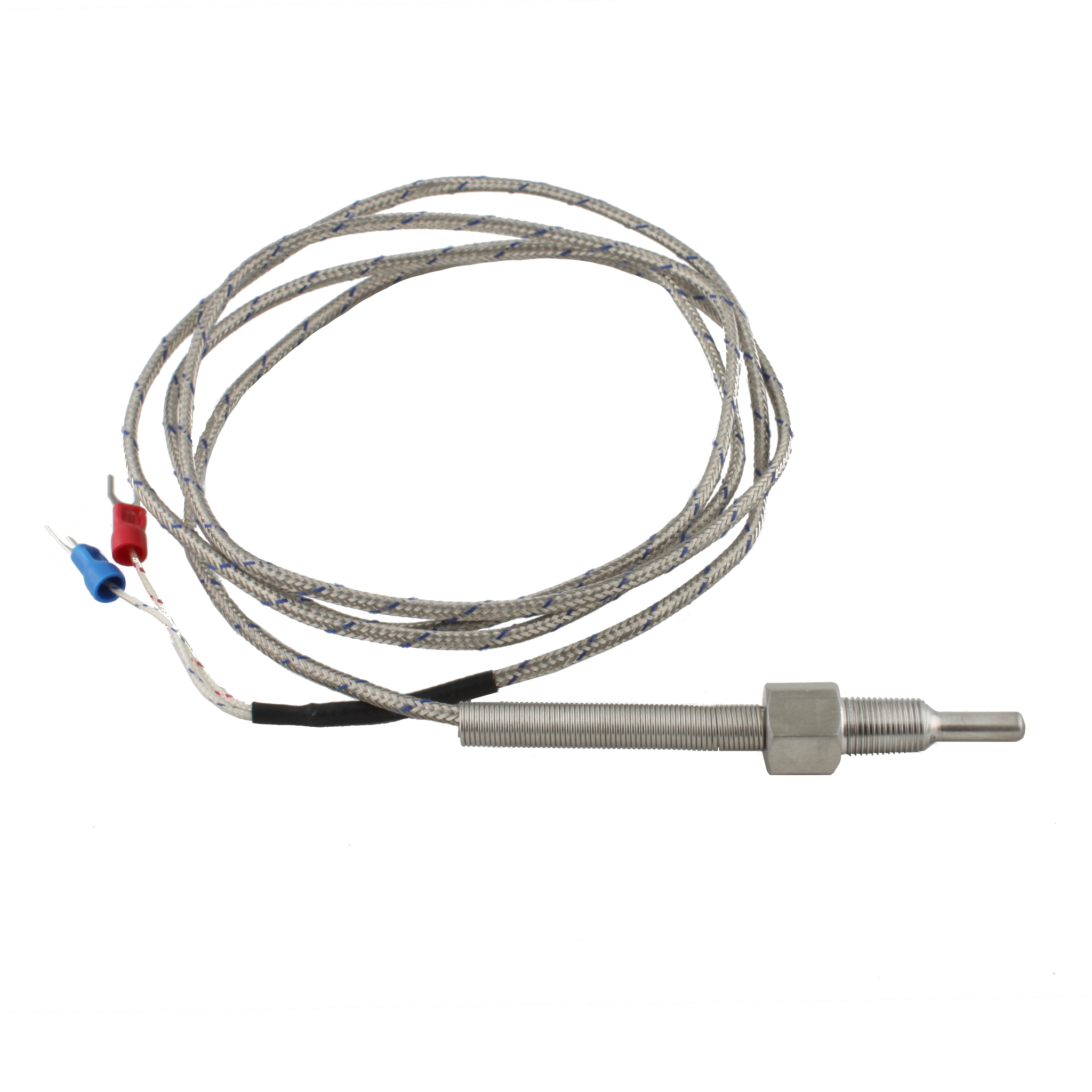 Датчик температуры INNOCONT с кабелем, исполнение N, спай CA, раб.часть: диаметр 4,8мм длина 30мм, резьба 1/8", длина кабеля 3м TS-W-N-CA-4,8-30-3-1/8