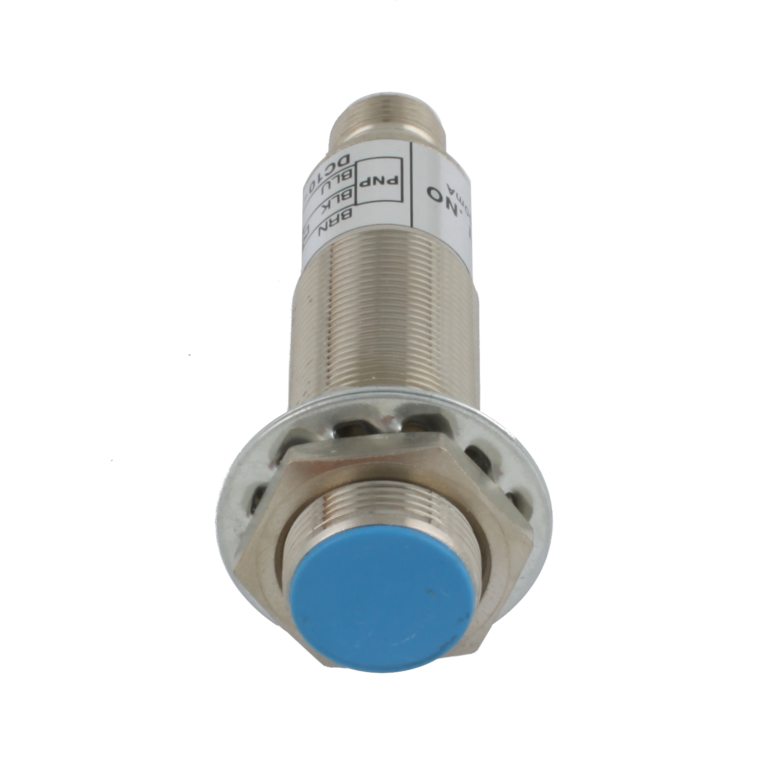 Индуктивный датчик INNOCONT, M18x1, L=73 мм, экранированный, зона срабатывания 5 мм, -25 +60 С, 12…24 VDC, IP67, выход: PNP NO, макс. ток 200 мА, разъем M12 SLI-18P5C