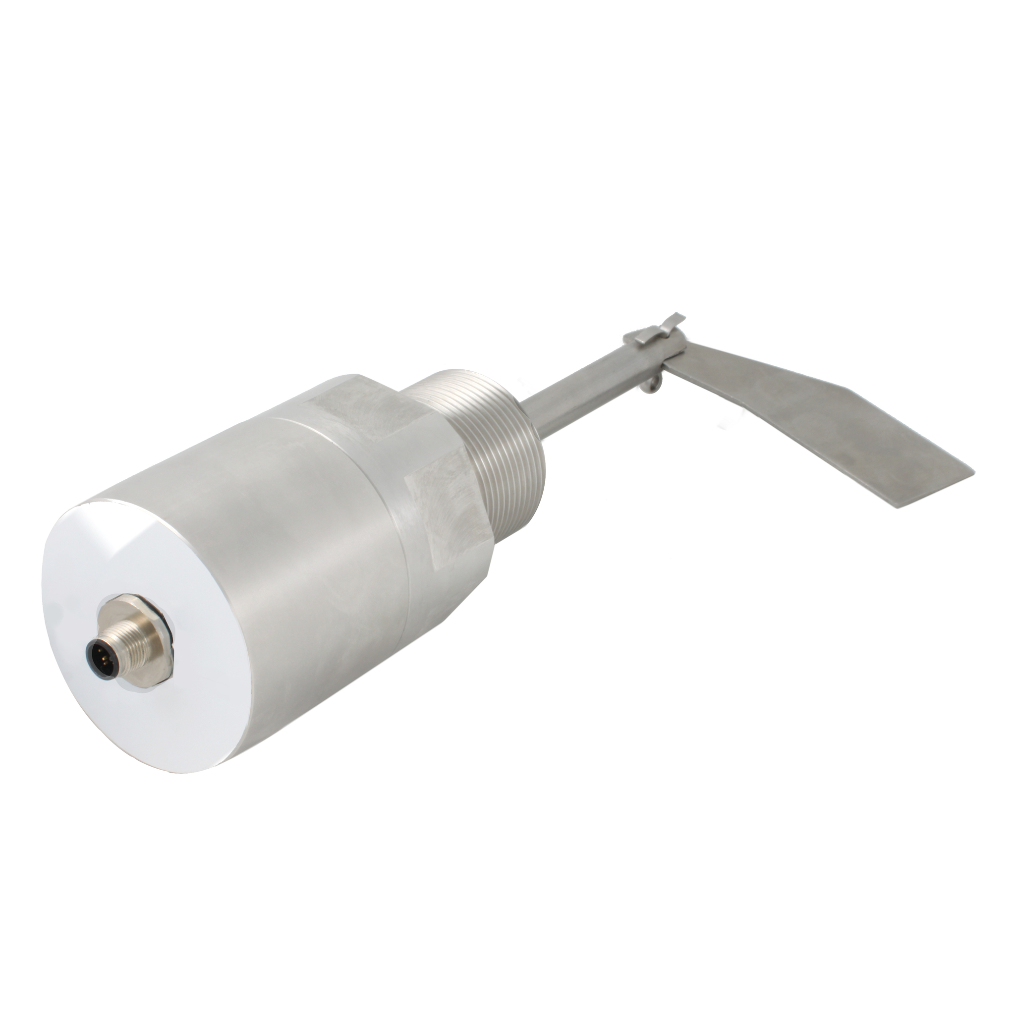 Механический ротационный датчик уровня сыпучих материалов INNOLEVEL в алюм. корпусе, -50 +80 С, Рmax=10 bar, 24 VDC, IP67, вибростойкость до 29g, лопасть 40х98 мм, нерж. сталь