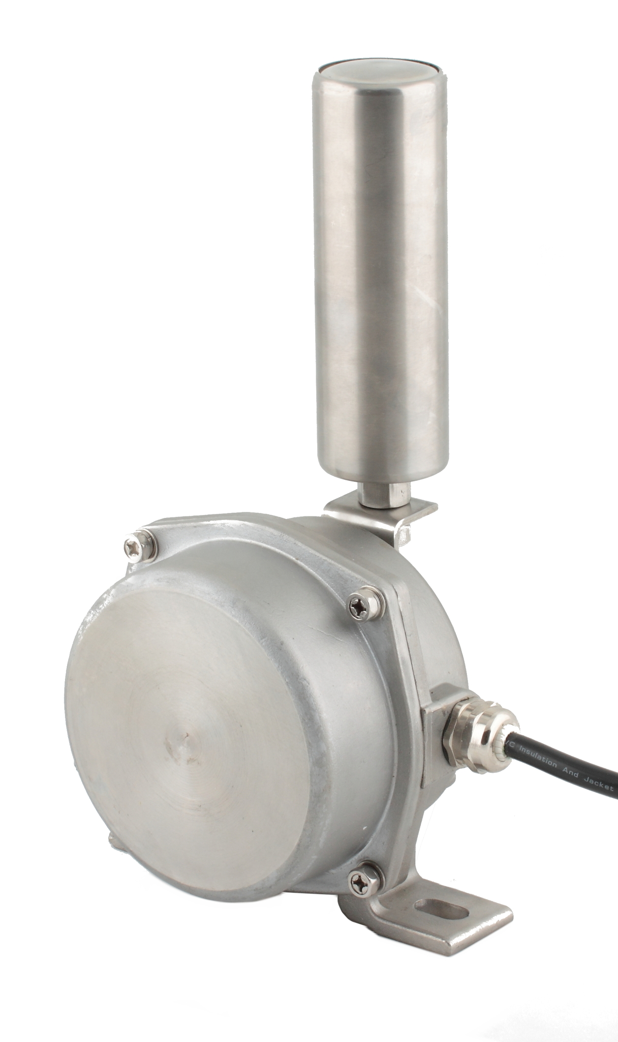 Датчик контроля схода ленты INNOLEVEL в корпусе из нерж. стали, взрывозащ. ТР ТС 012/2011, -40...+60С, 250 VAC, 10 A, IP67, 2 релейных выхода, материал контактного ролика - нерж. сталь