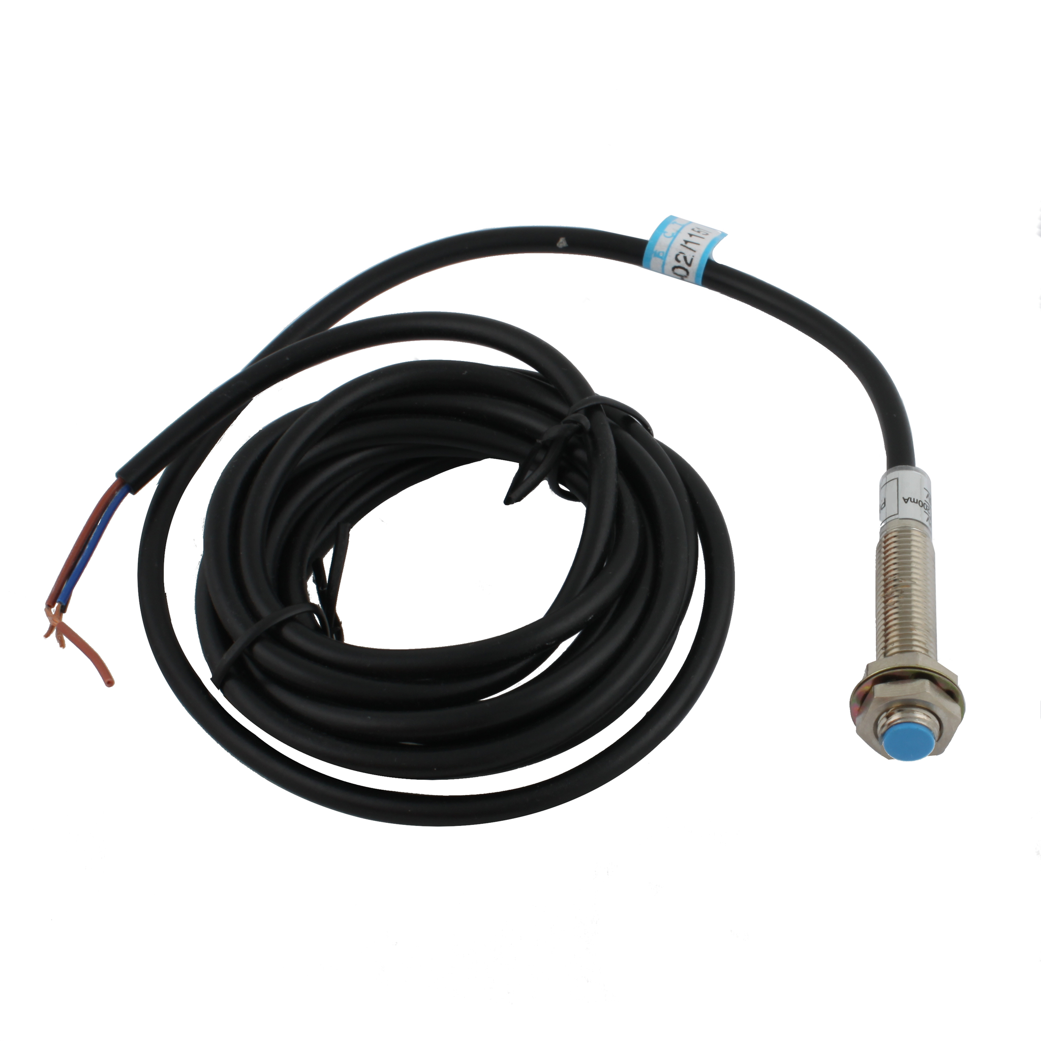 Индуктивный датчик INNOCONT, M8x1, L=49 мм, экранированный, зона срабатывания 1 мм, -25 +60 С, 12…24 VDC, IP65, выход: PNP NO, макс. ток 200 мА, кабель 2 м SL-8P1C