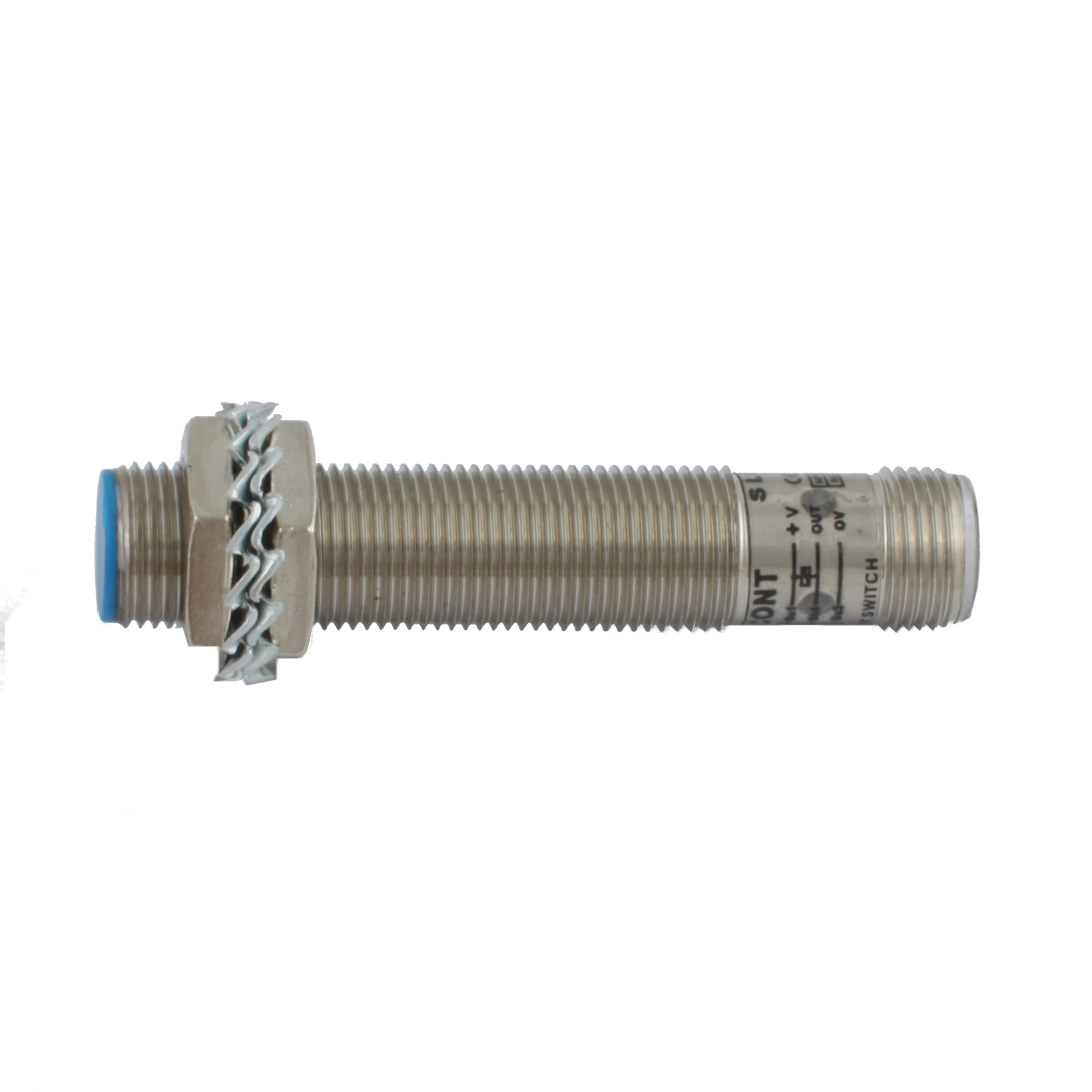 Индуктивный датчик INNOCONT, M12x1, L=61 мм, экранированный, зона срабатывания 2 мм, -25 +60 С, 12…24 VDC, IP67, выход: PNP NO, макс. ток 200 мА, разъем M12 SLI-12P2C