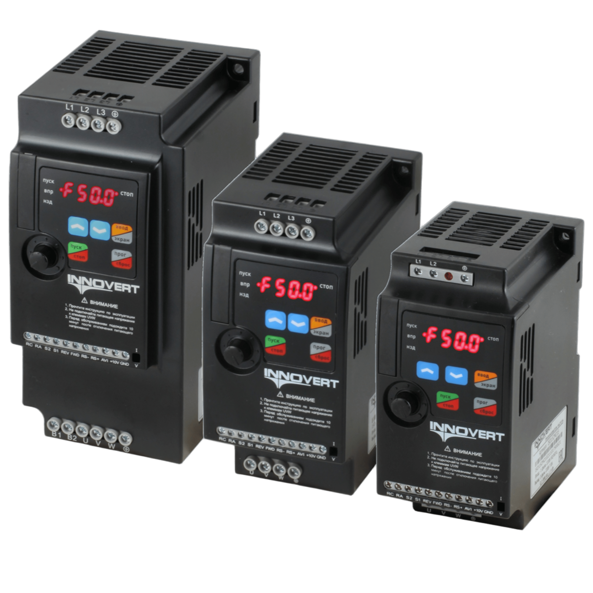 Преобразователи частоты INNOVERT