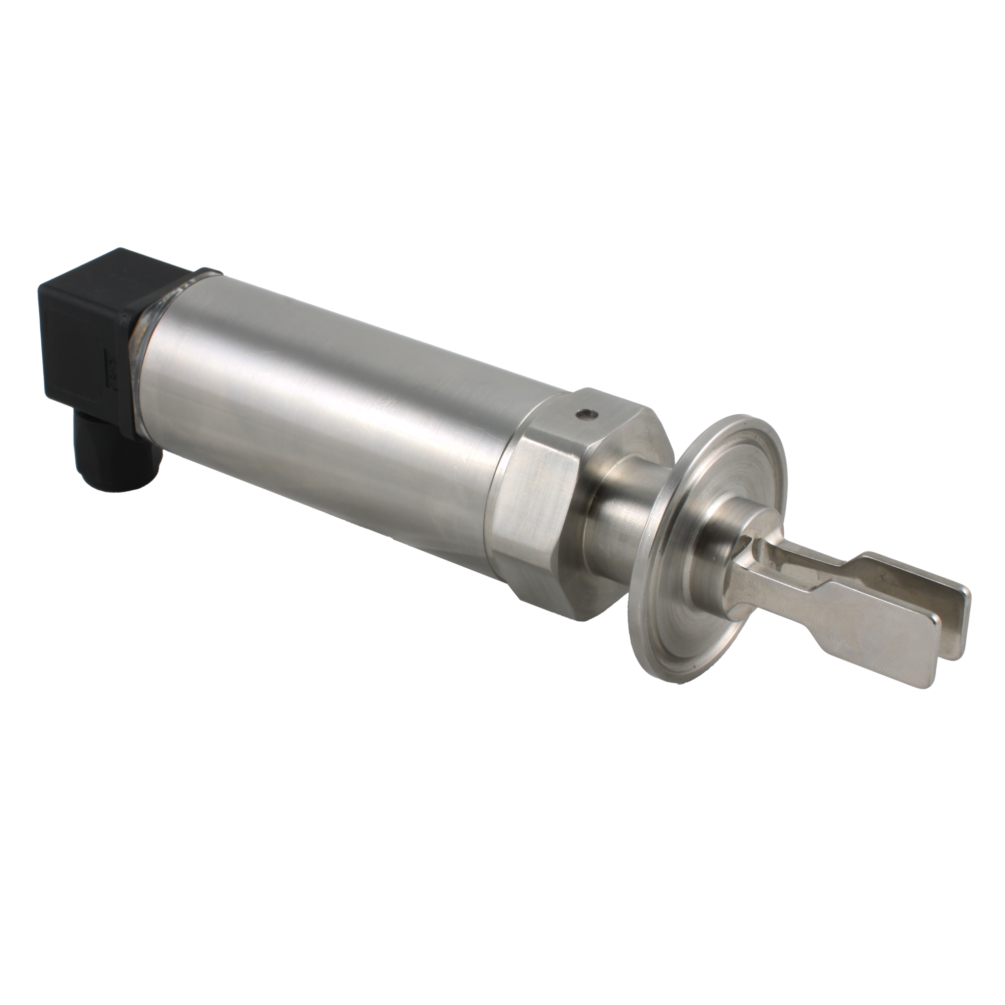 Вибрационный датчик уровня жидкостей INNOLEVEL, -40 +150°С, Pmax=40 bar, 12 - 55 VDC, IP65, соединение - Clamp DN40, удлинение 40 мм, нерж. сталь 316L, электрополировка зондов