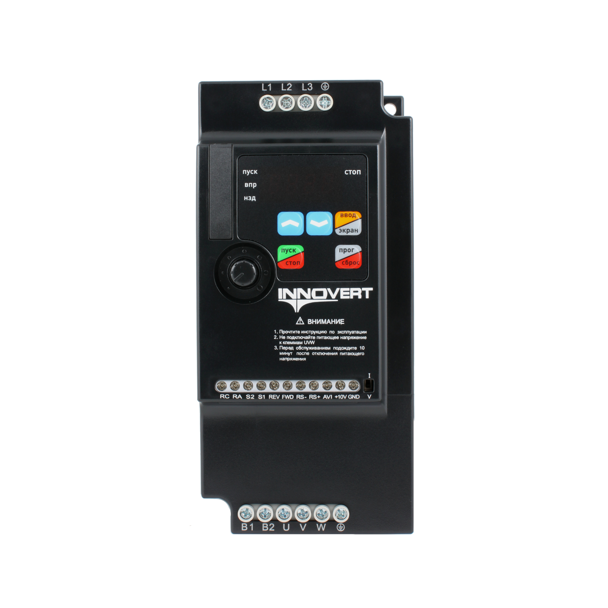 Преобразователь частоты INNOVERT ISD mini plus ISD302M43E, 3,0кВт, 380В, 6.8 А