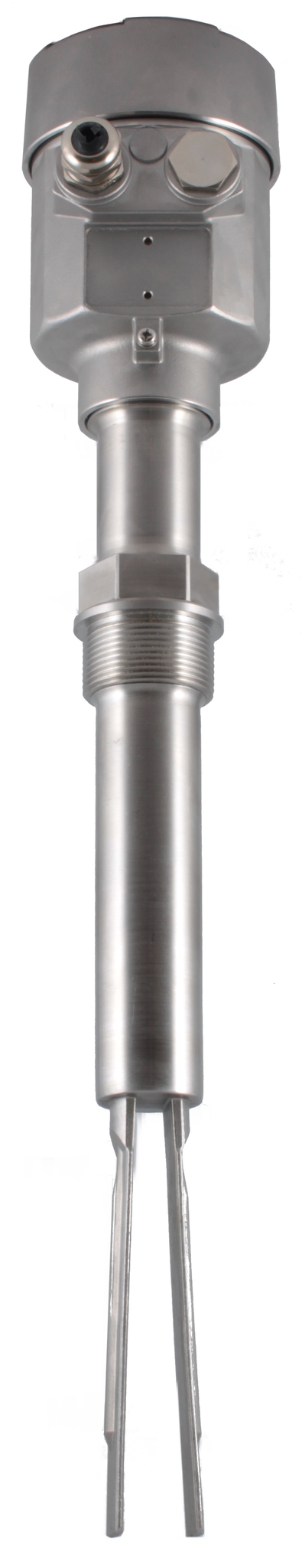 Вибрационный датчик уровня сыпучих материалов INNOLEVEL в корпусе из нерж. стали, -40 +150 С, Pmax=10 bar, 22-265 VAC - 20-46 VDC, IP 67, чувств. от 10 г/л, соедин.- резьба G 1 1/2"